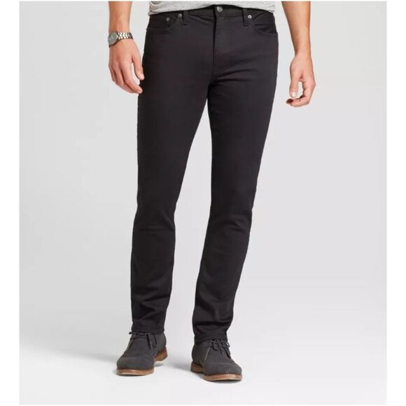 Goodfellow & Co Men's Skinny Fit Jeans Black Size 36x32 - Picture 1 of 8